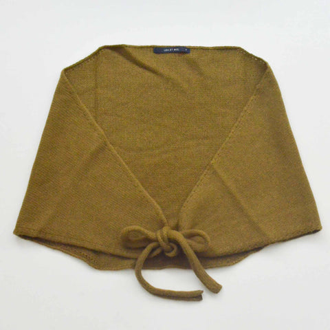 wool scarf colored olive